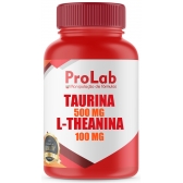 Taurina 500 Mg + L-Theanina 100 Mg Com 60 Cápsulas