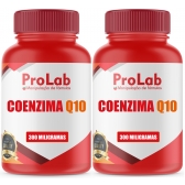 Coenzima Q10 300 Mg Ubiquinona (2 Frascos) Com 60 Cáps Cada