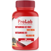Vitamina K2 Mk7 100mcg + Vit D3 10.000ui 120 Cáps Oleosas