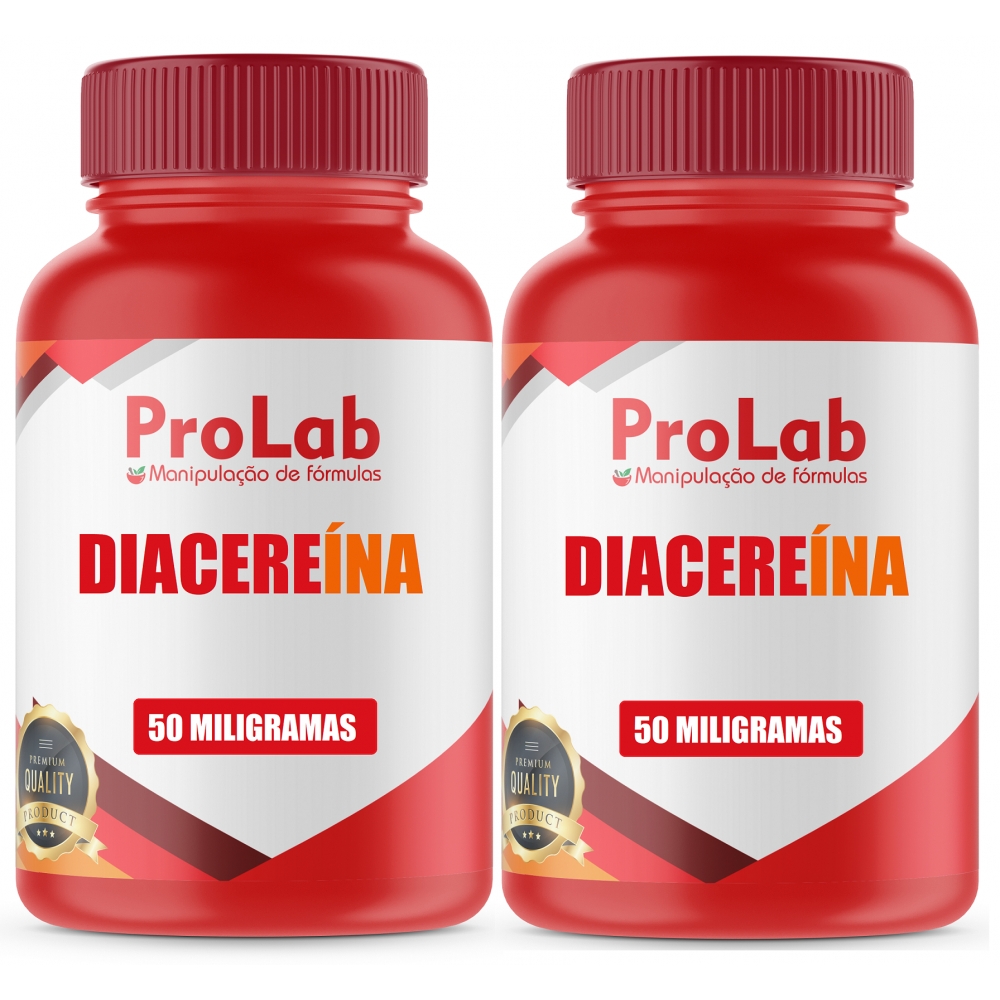 Kit C/2 Frascos Diacereína 50 Mg C/60 Cápsulas - Autêntica