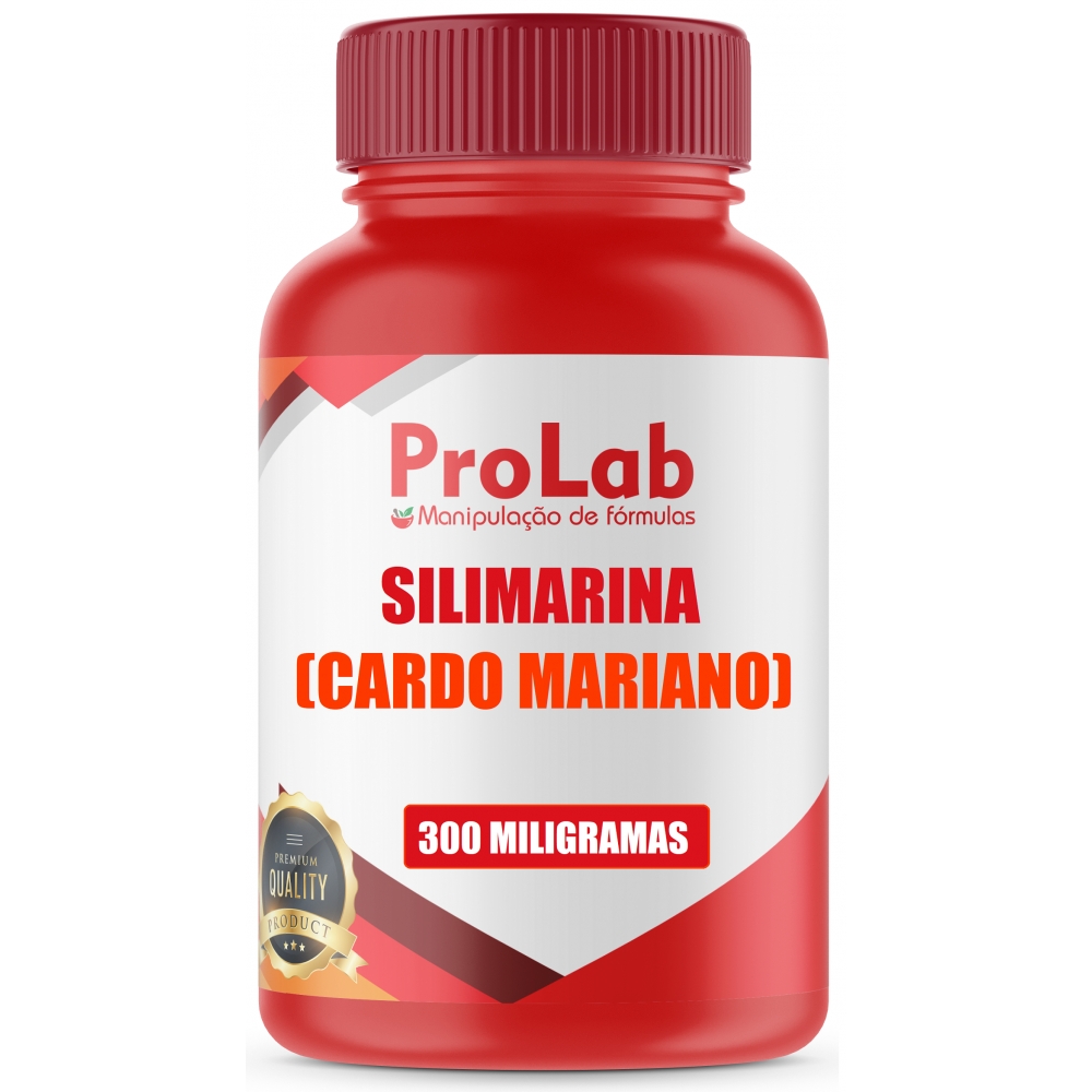 Silimarina 300mg - Protetor Hepático 180 Cáps - Autêntico