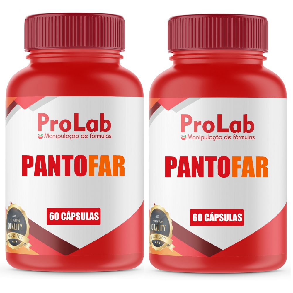 Pantofar C/60 Cápsulas Kit 2 Frascos - Autêntico