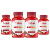 Diglothin 200 Mg (4 Potes) Com 60 Cápsulas Cada - Autêntico