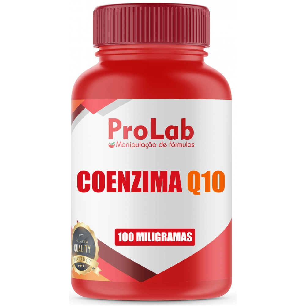Coenzima Q10 100 Mg Com 60 Cáps De Tapioca (Sub Lingual)