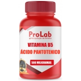 Vitamina B5 (ácido Pantotenico) 500 Mg 120 Cápsulas